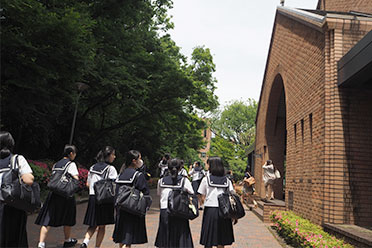 白百合女子大学訪問 [高校1年]